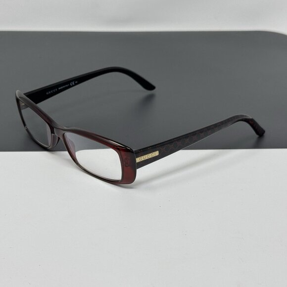 GUCCI Eyeglasses GG 3568 WH3 Optyl Italy Merlot Red Black Frame 53-14-140 main image 15